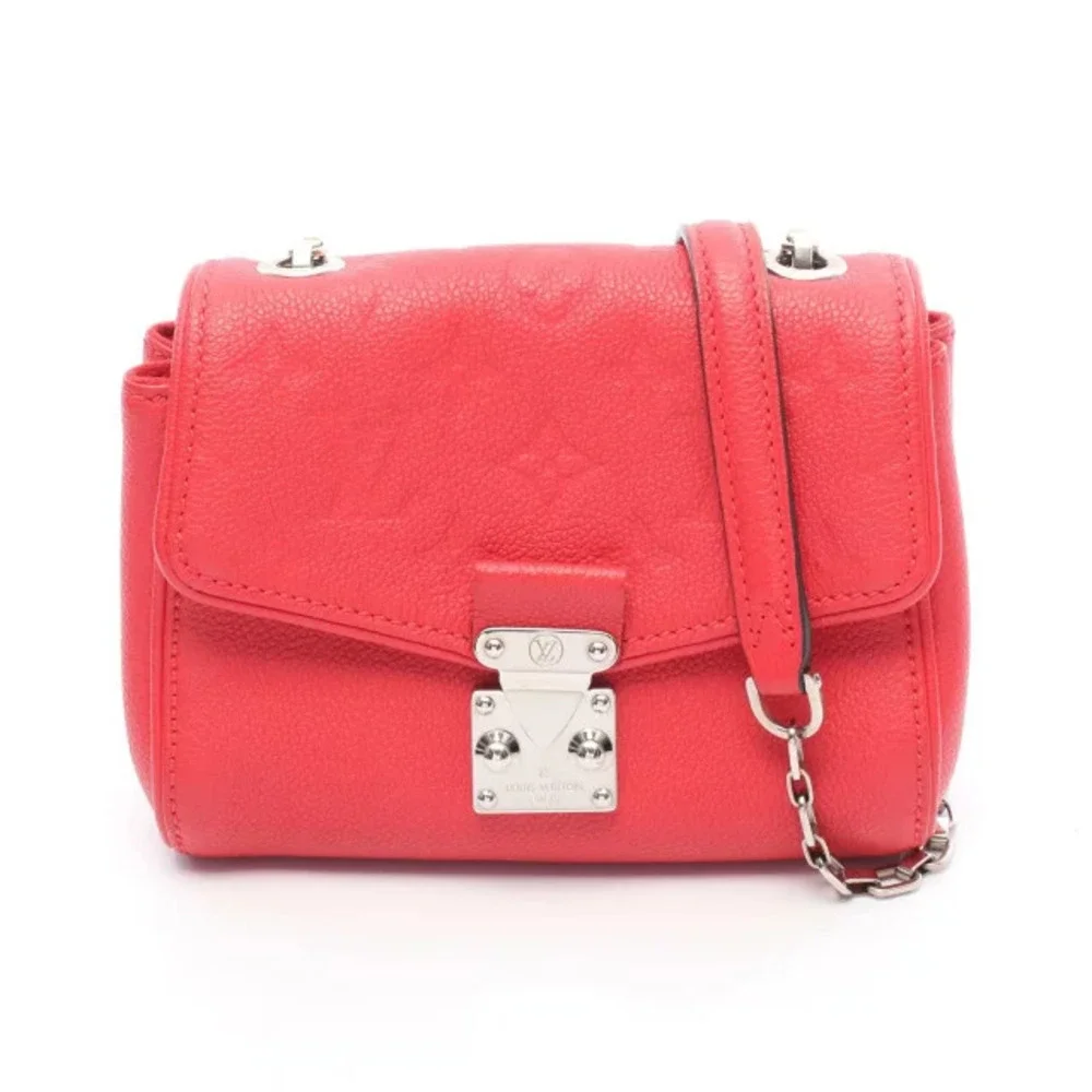 Louis Vuitton Red Pouchette Shoulder Bag